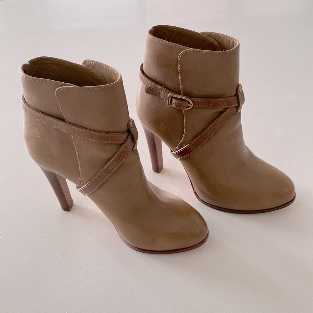 Tory Burch Heeled Ankle Boots- 4” Height